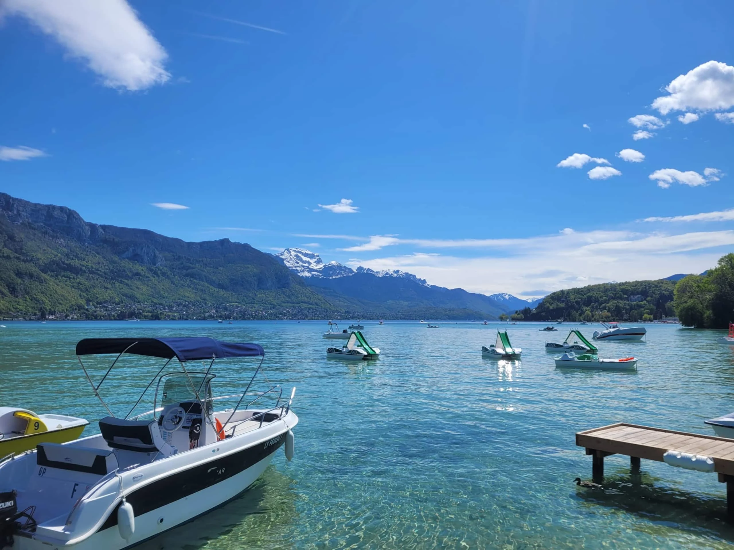 Le lac d'Annecy
